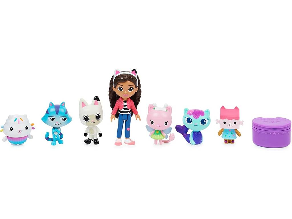 La Casa de Muñecas de Gabby Set de Figuras Deluxe Spin Master 6060440