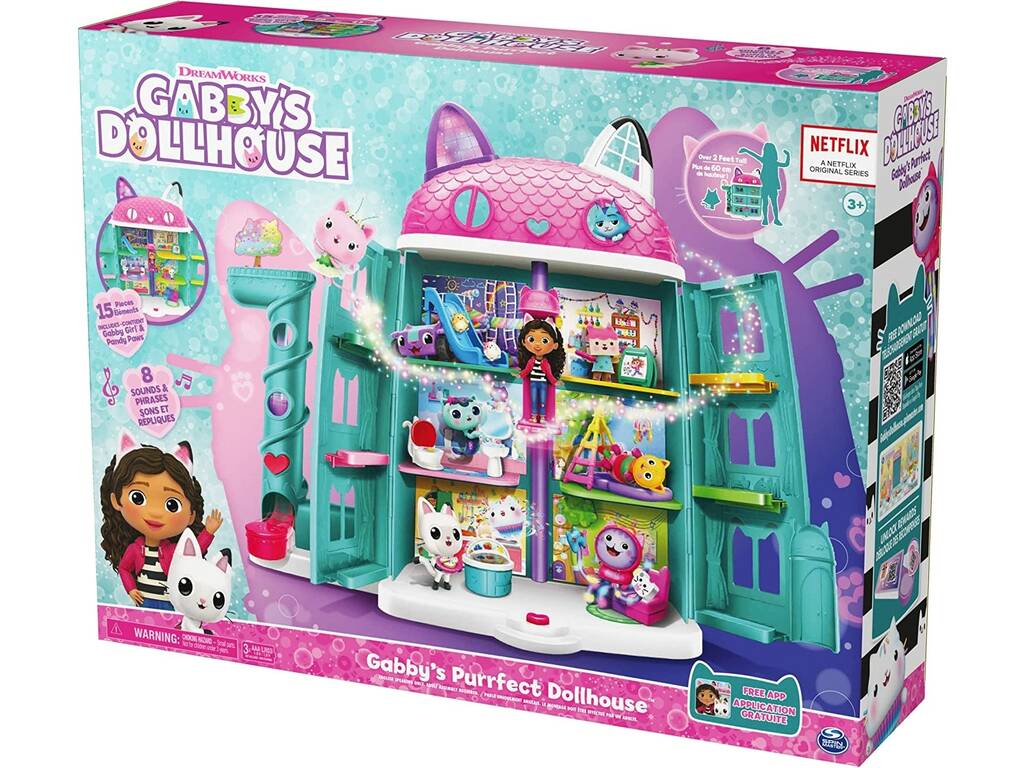 A Casa das Bonecas de Gabby Playset A Casa De Gabby Spin Master 6060414