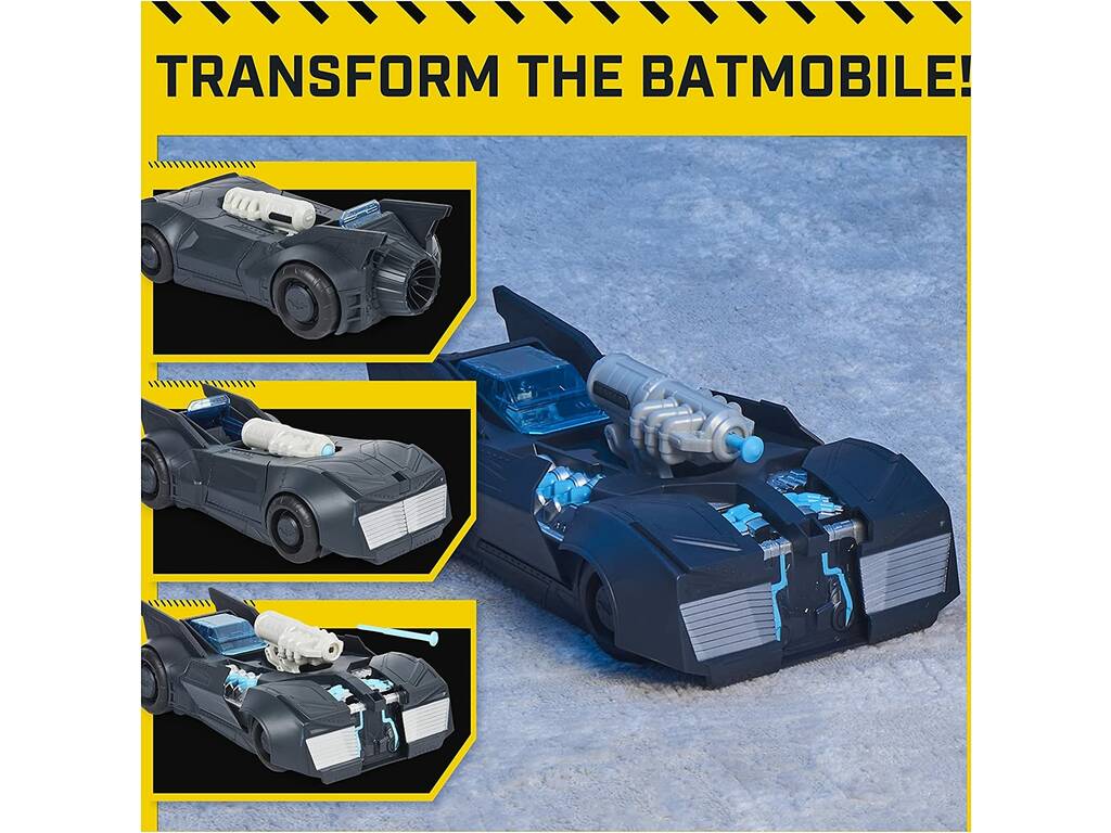 Batman Batmobile Transformable Lanzador De Misiles Spin Master 6062755