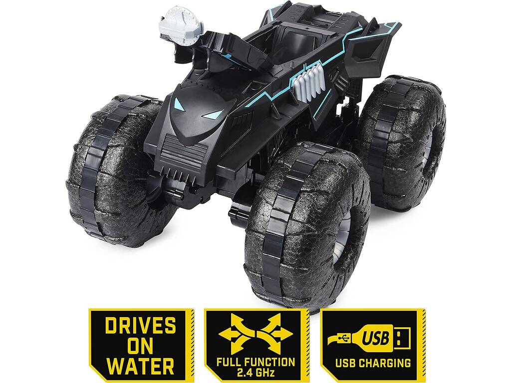 Batman RC Tout Terrain Batmobile Spin Master 6062331