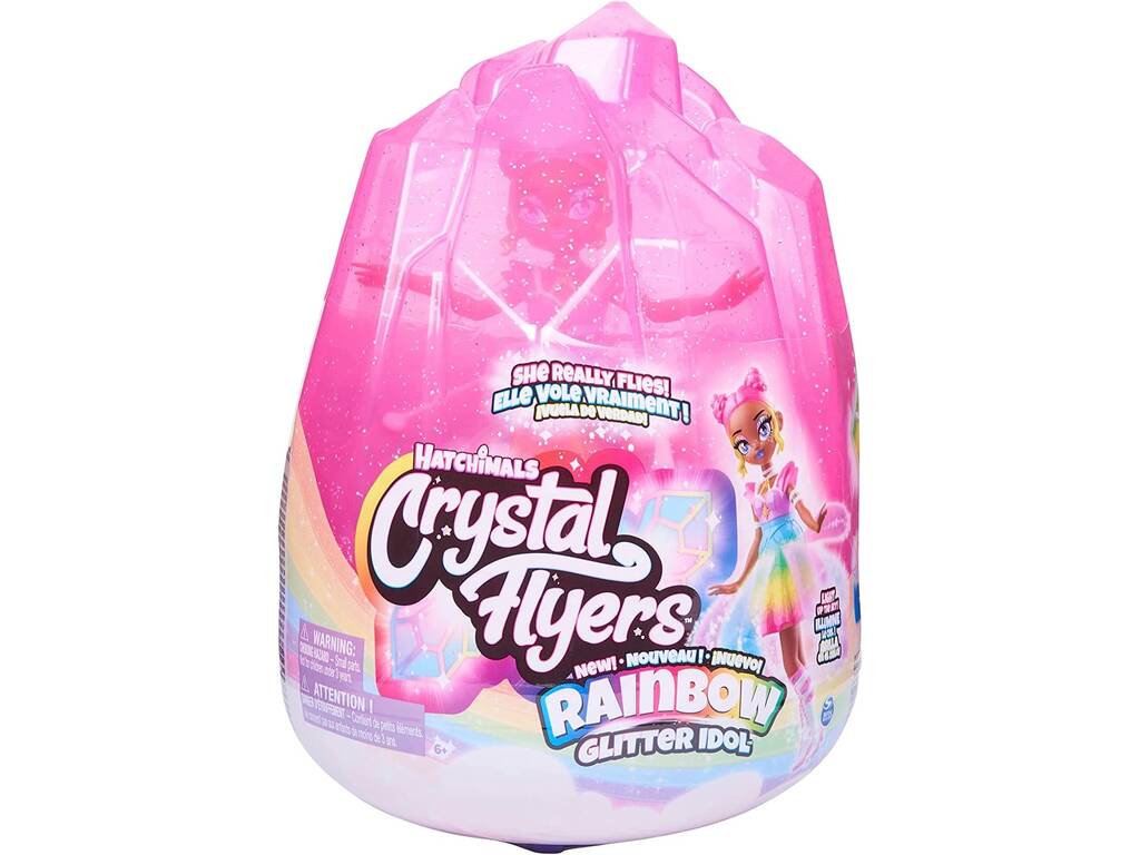 Crystal Flyers Rainbow Glitter Spin Master 6064936