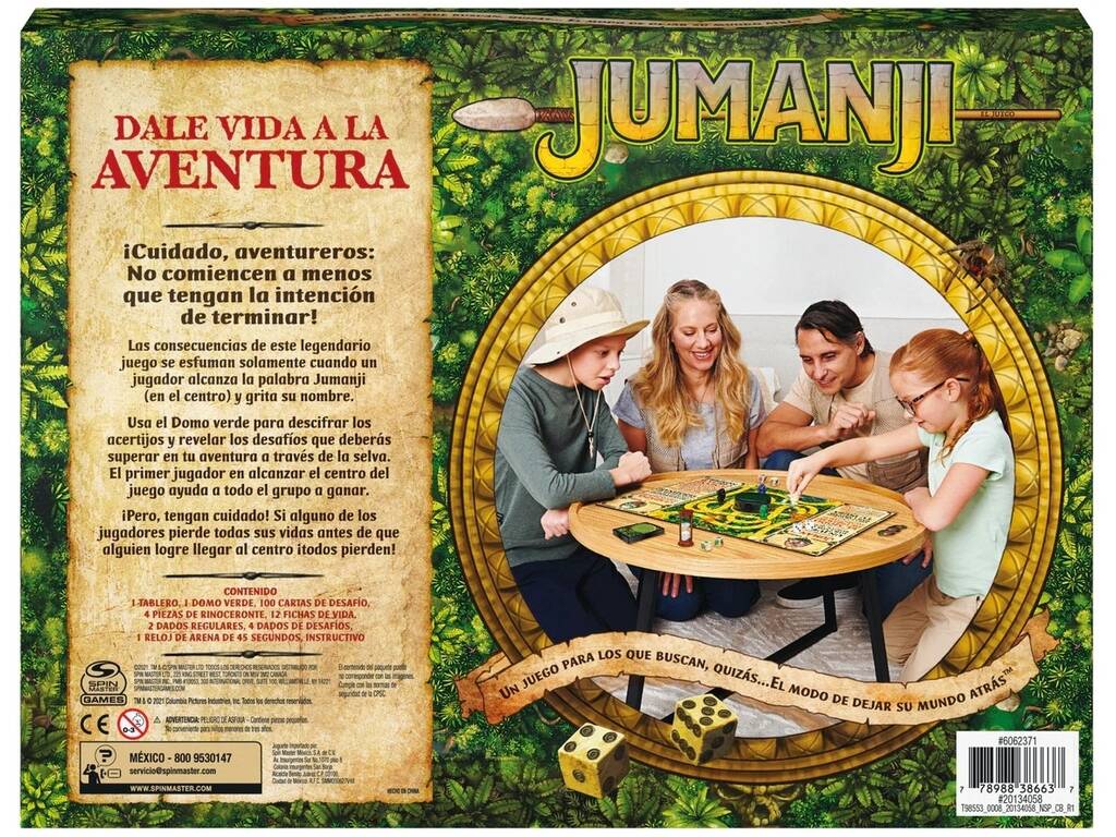 Jumanji The Spin Master Game 6065098