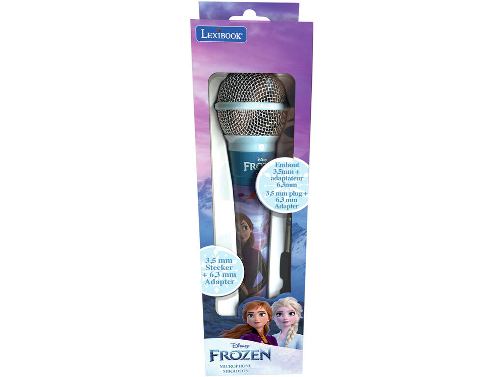 Microphone haute sensibilité Frozen II Lexibook MIC100FZ