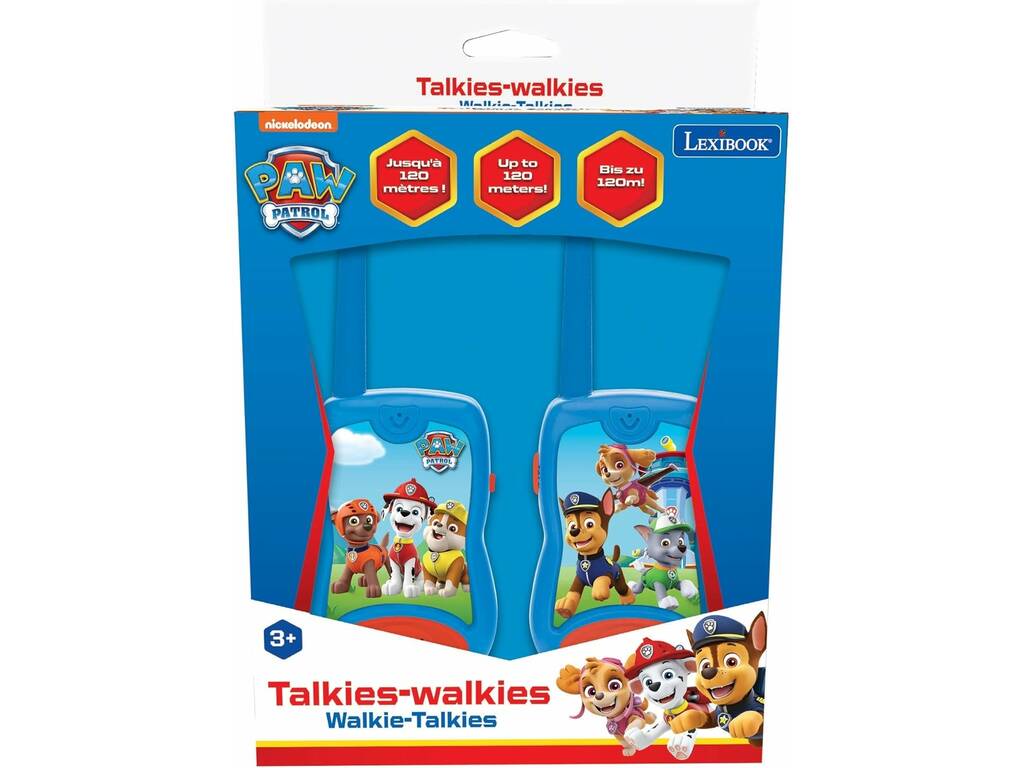 Paw Patrol Walkie Talkies 120 M Lexibook TW12PA