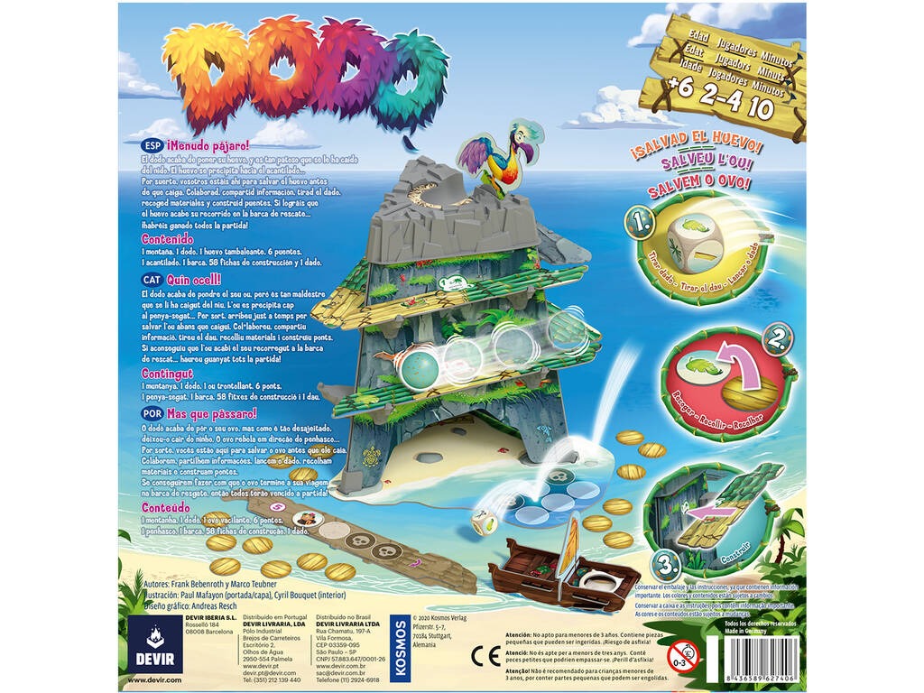 Dodo Devir BGDODPS