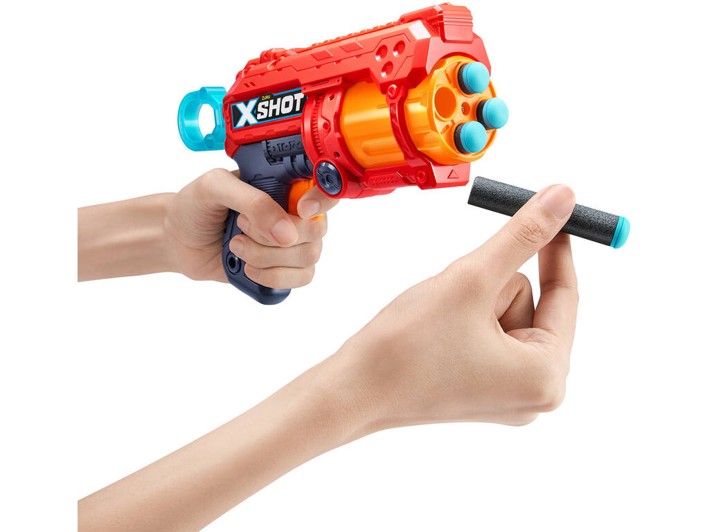 Pistolet X-Shot Fury 4 avec 16 fléchettes Zuru 36377