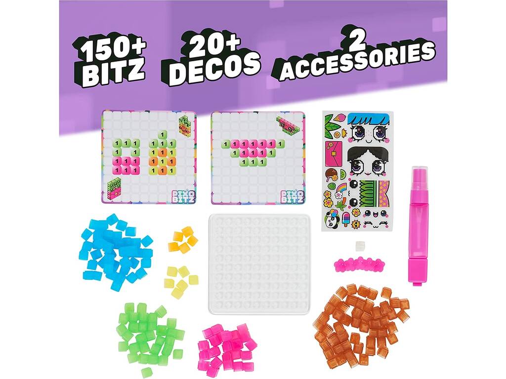 Pixo Bitz Pack Trasparente Spin Master 6064693