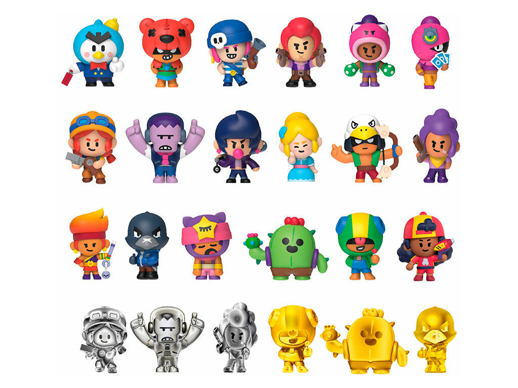 Brawl Stars Pack 1 Figura a sorpresa in scatola Bizak 64112017