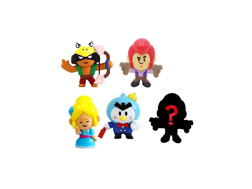 Brawl Stars Pack 5 Figures à collectionner Bizak 64112044