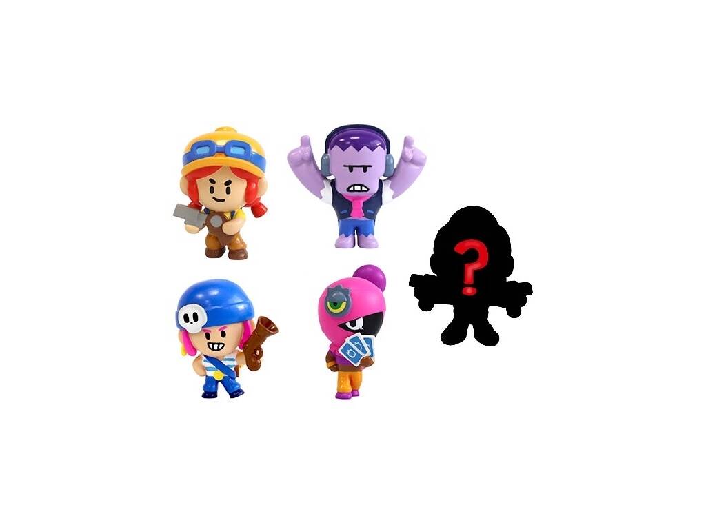 Brawl Stars Pack 5 Figures à collectionner Bizak 64112044