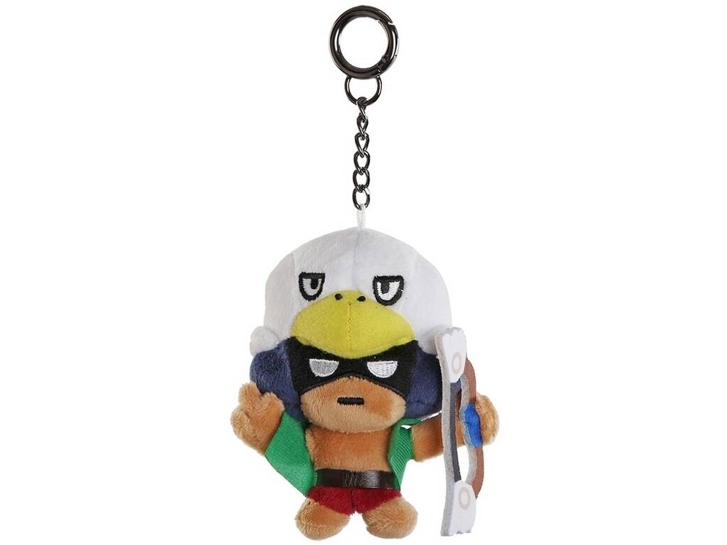 Brawl Stars Peluche Appendibile 13 cm. Bizak 64117003