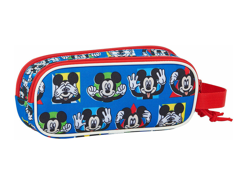 Astuccio doppio Mickey Mouse Me Time Safta 812114513
