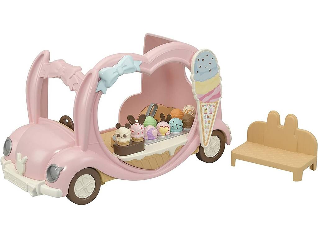 Sylvanian Families Furgone dei gelati Epoch Para Imaginar 5651
