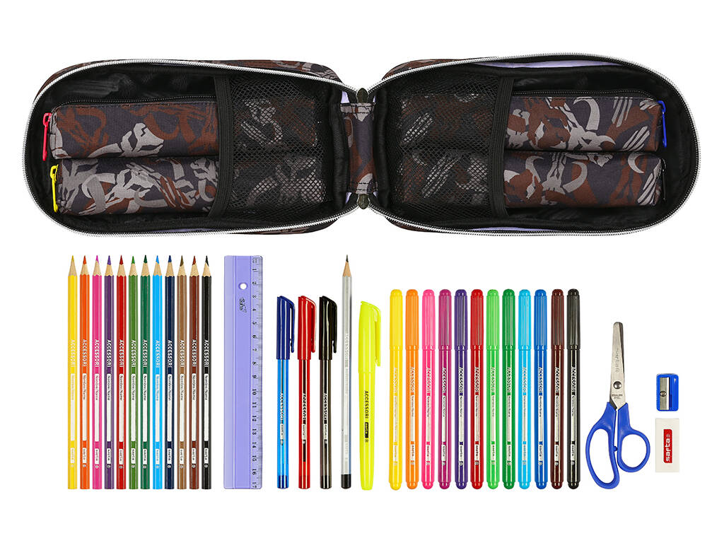 Etui Sac avec 4 Trousses Remplies The Mandalorian Safta 412141747