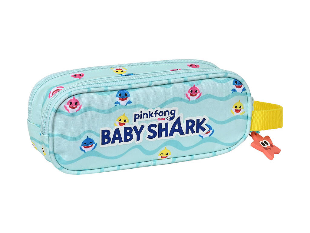 Trousse Double Baby Shark Beach Day Safta 812160513