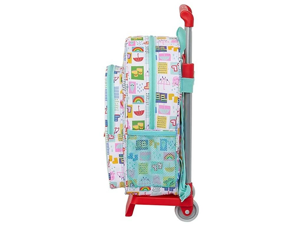 Zaino con trolley Peppa Pig Safta 612172020