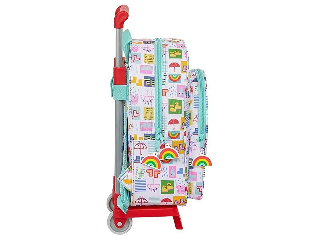 Zaino con trolley Peppa Pig Safta 612172020