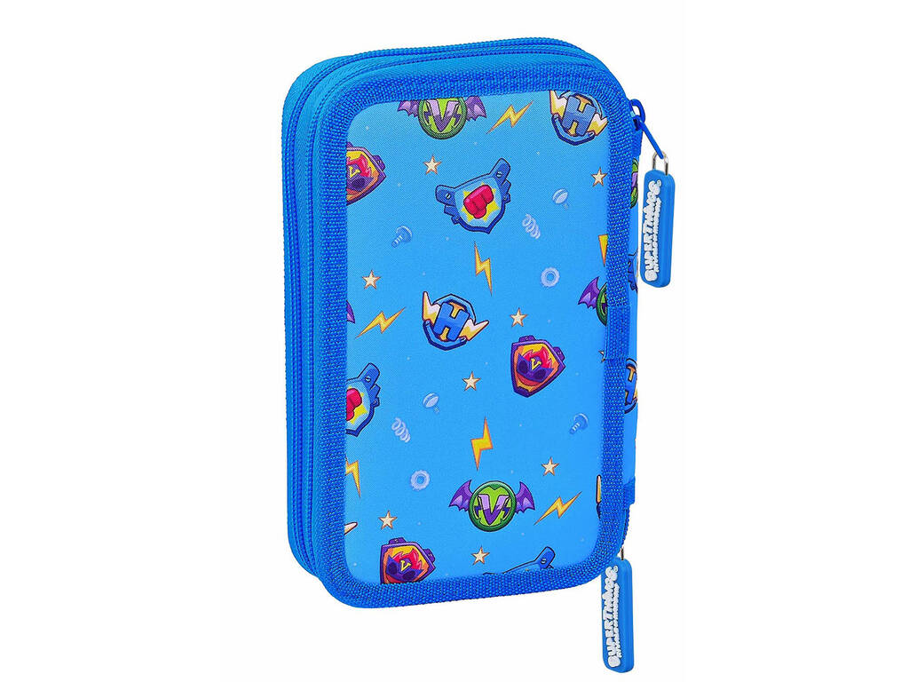 Astuccio Doppio Piccolo 28 Pezzi Superthings Safta 412176854