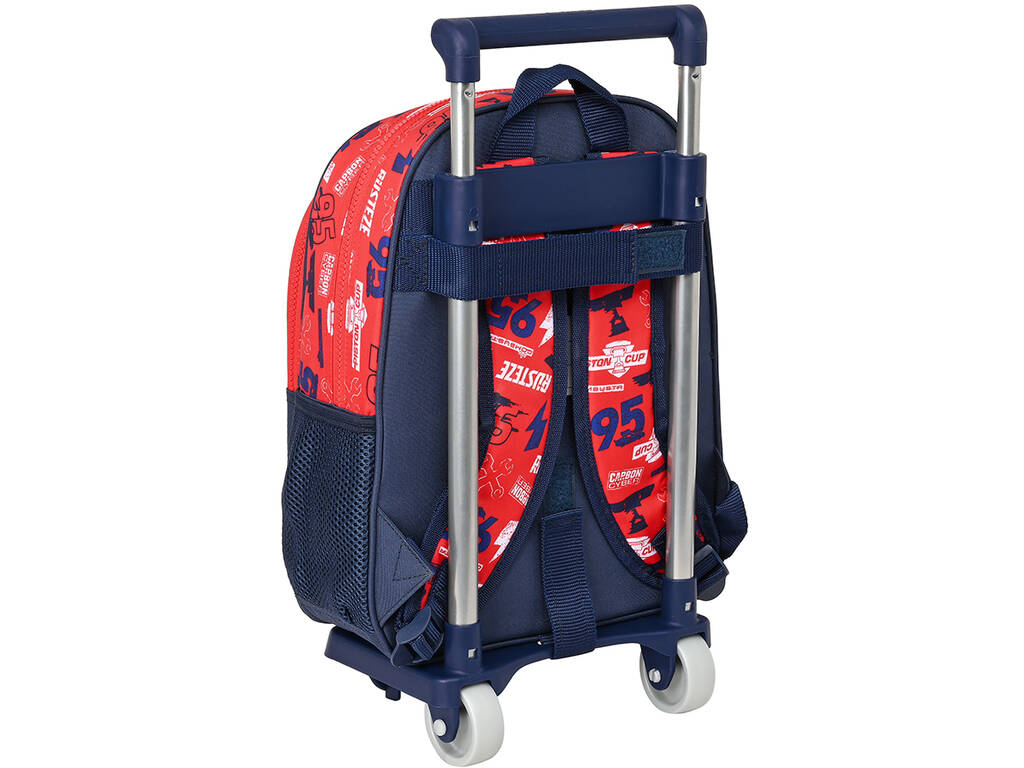 Mochila com Carro Cars Double Vision Safta 612211020