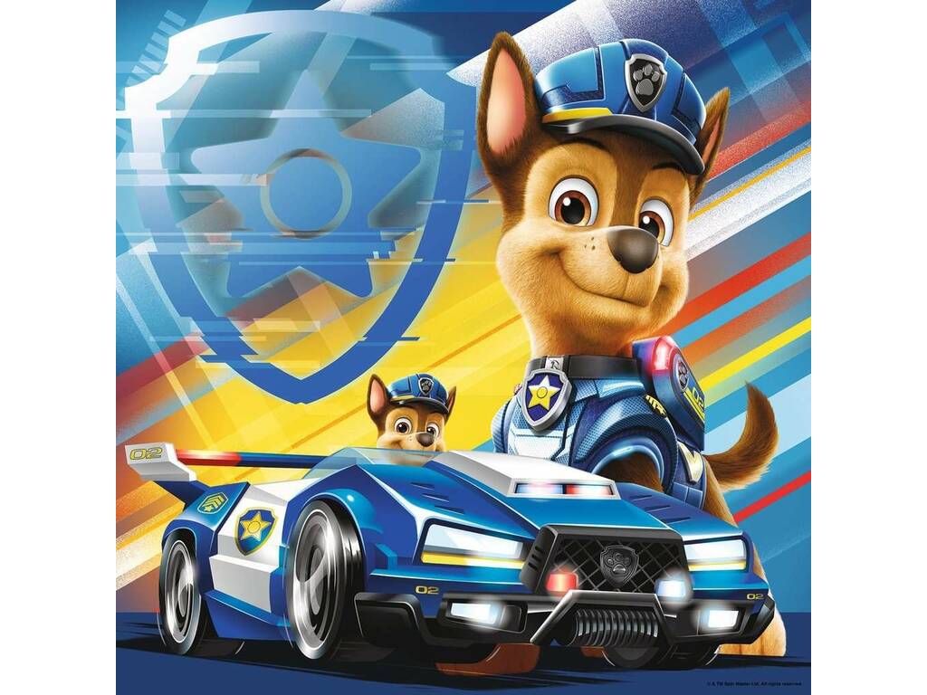 Puzzle Paw Patrol The Movie 3x49 Teile Ravensburger 5218