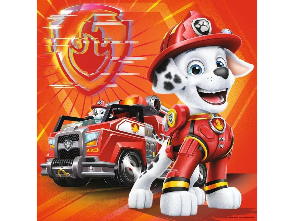Puzzle Paw Patrol The Movie 3x49 Teile Ravensburger 5218