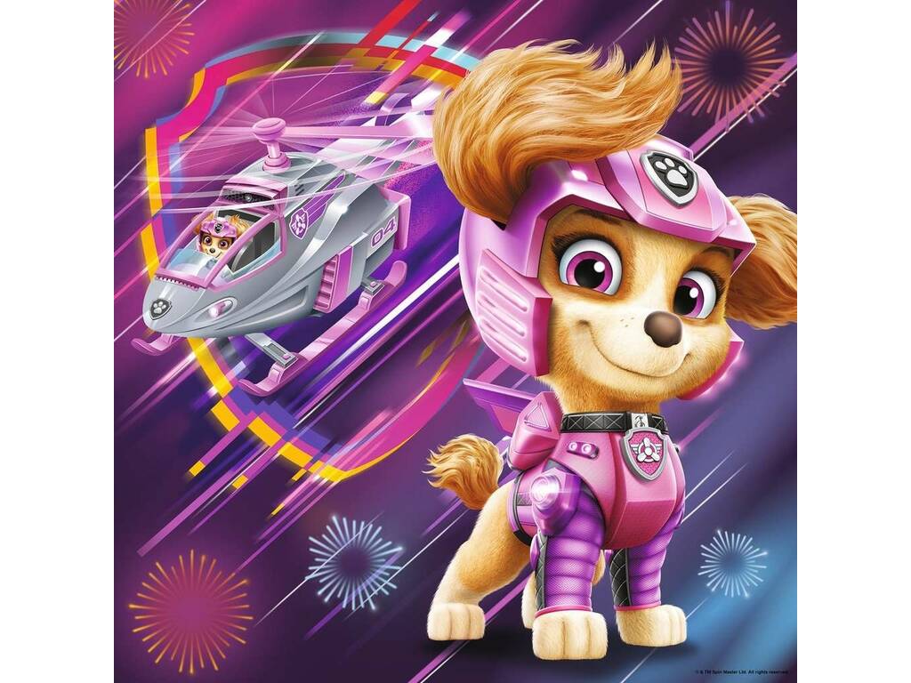 Puzzle Paw Patrol The Movie 3x49 Teile Ravensburger 5218