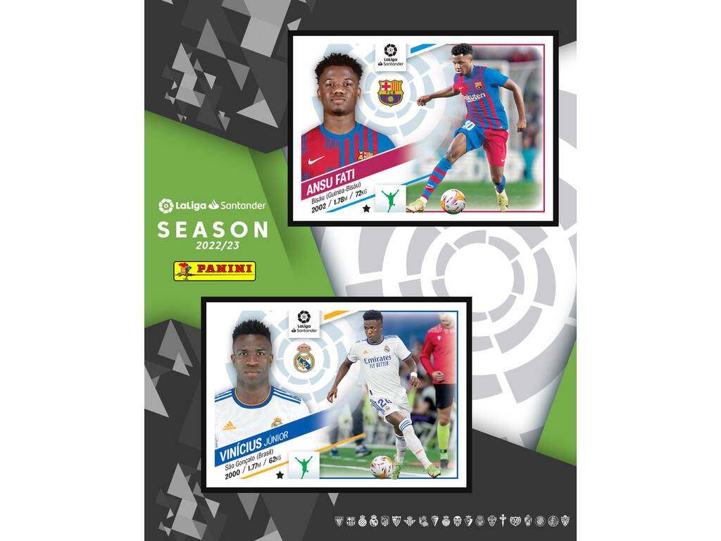 La Liga Este 22-23 Starter Pack Album con 5 Bustine Panini