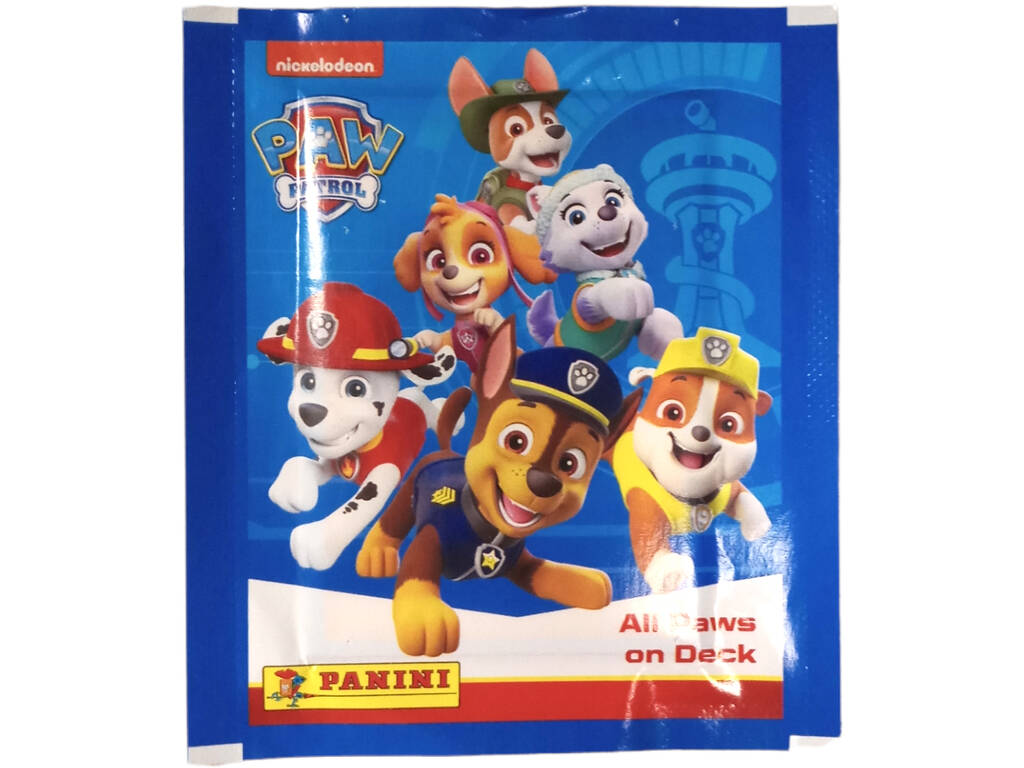 Paw Patrol Canine Starter Pack Album avec 4 enveloppes Panini