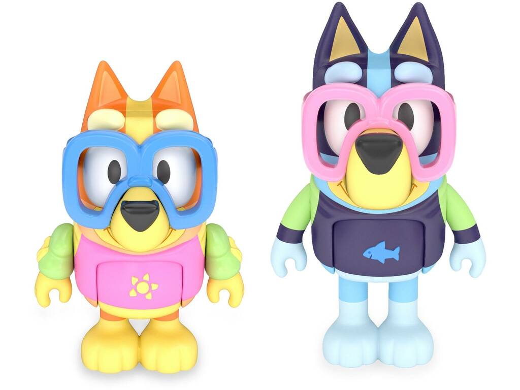 Bluey Pack 2 Figures Famosa BLY00000