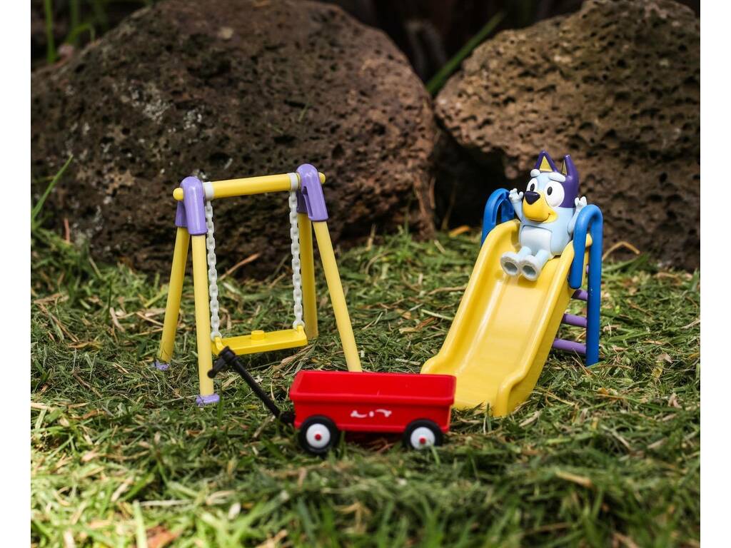 Bluey Mini Playset con Figura Famosa BLY02000