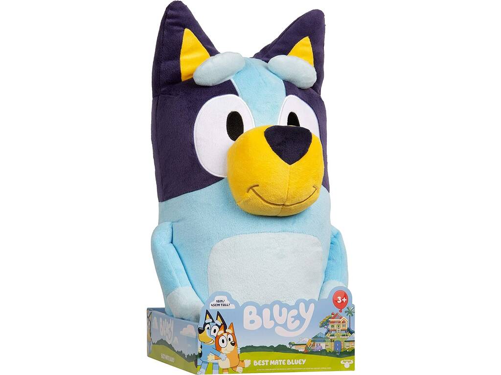 Bluey Peluche Jumbo 45 cm. Famosa BLY05000