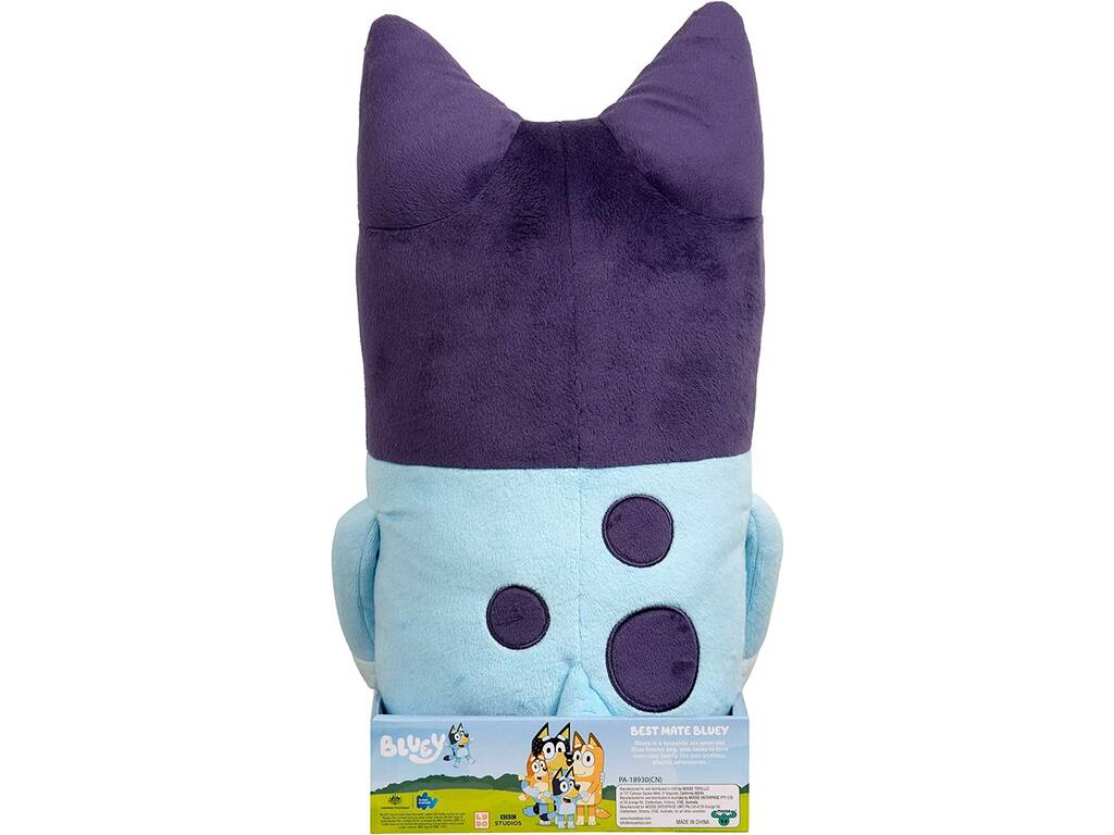 Bluey Peluche Jumbo 45 cm. Famosa BLY05000
