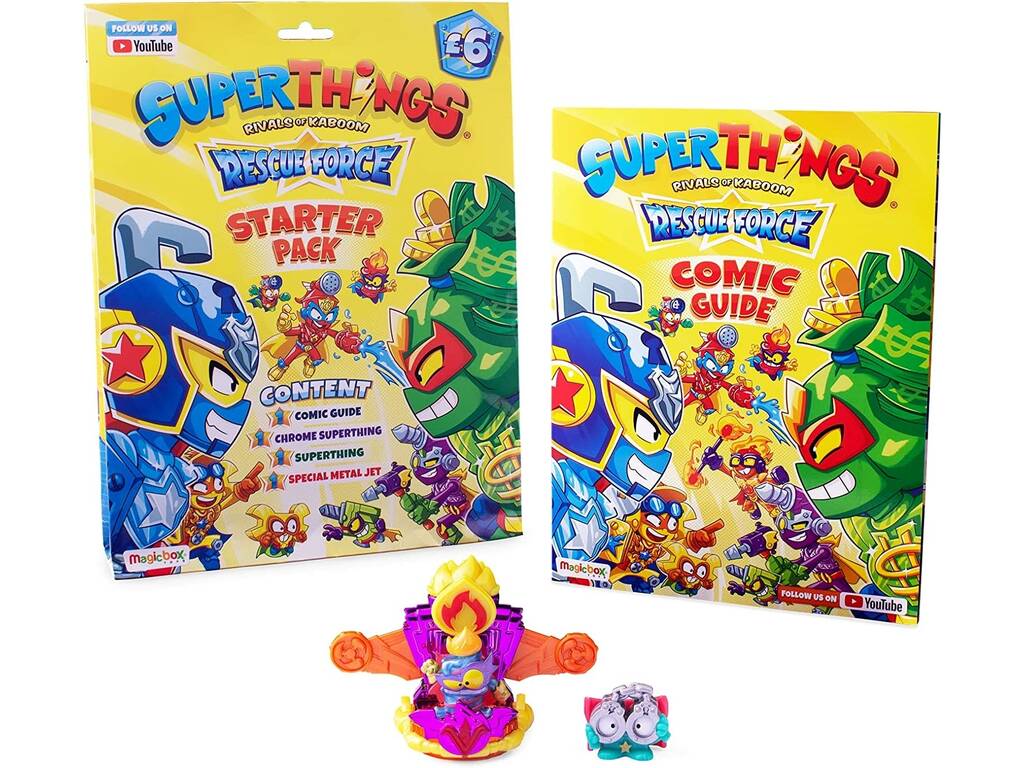 Superthings Rescue Force Starter Pack Magic Box PST10S112SP00