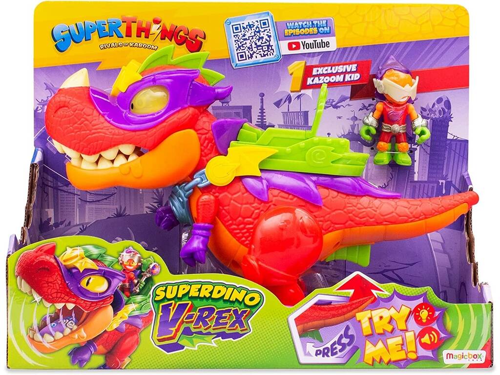 Superthings Superdino V-Rex Magic Box PSTSP112IN110