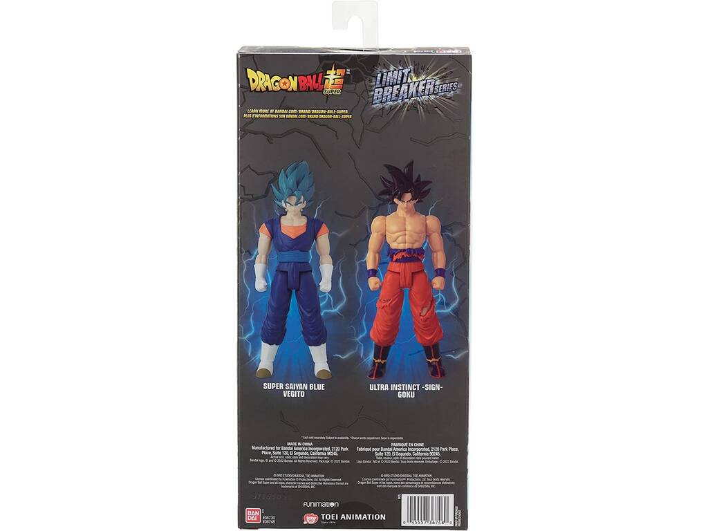 Dragon Ball Super Limit Breaker Series Super Saiyan Blue Vegito Bandai 36748