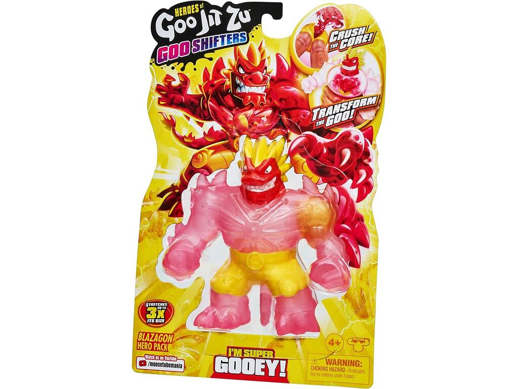 Heroes Of Goo Jit Zu Goo Shifters Figura Blazagon Bandai CO41397