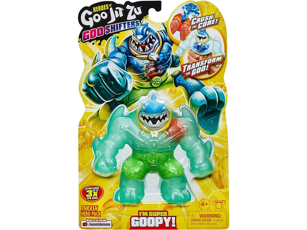 Heroes Of Goo Jit Zu Goo Shifters Figurine Trash Bandai CO41400