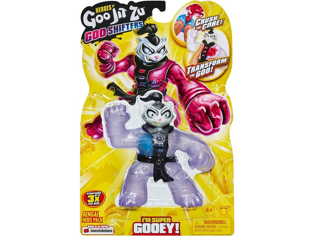 Heroes Of Goo Jit Zu Goo Shifters Figura Bengal Bandai CO41403