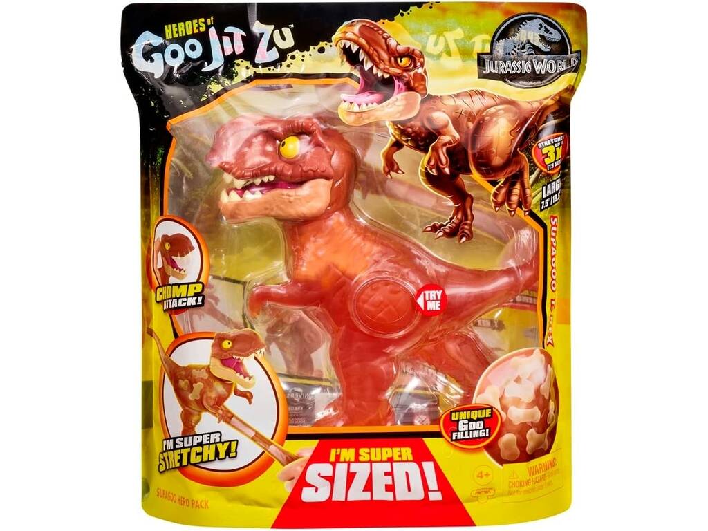 Heroes Of Goo Jit Zu Jurassic World Supagoo T-Rex Bandai CO41307