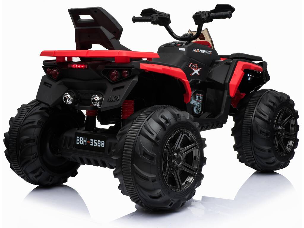 Quad Runruntoys Maverick 12 v.4 Moteurs Red Eva Injusa 4038