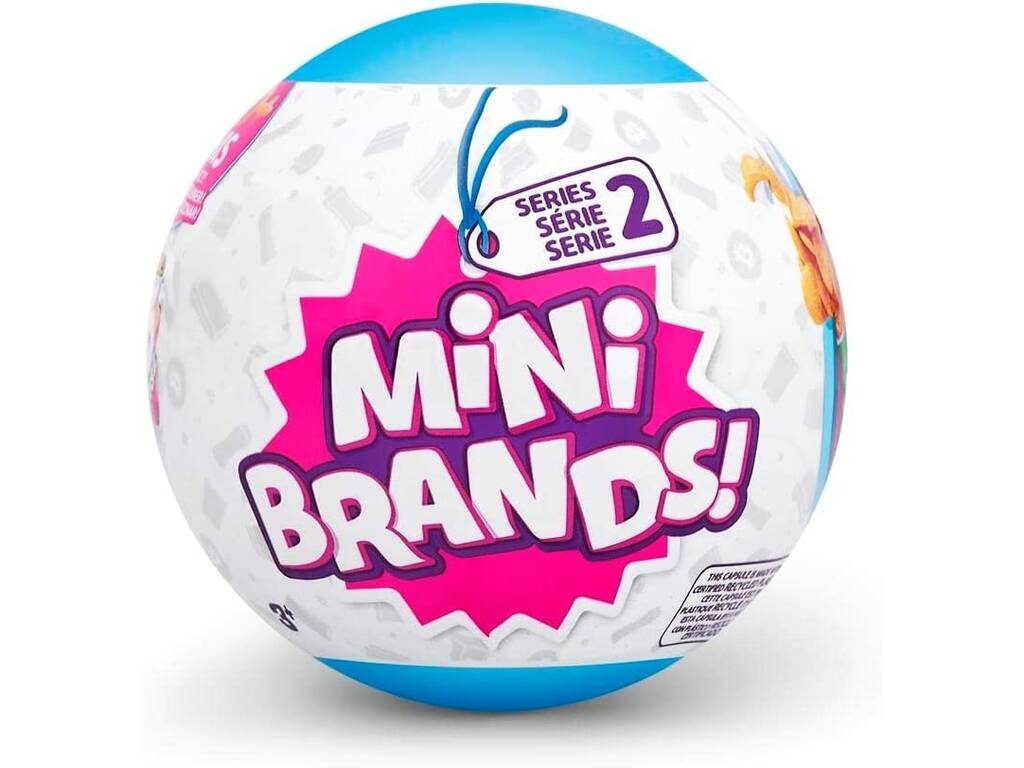 5 Pack Surprise 5 Bolas Mini Marques Bandai ZU77356