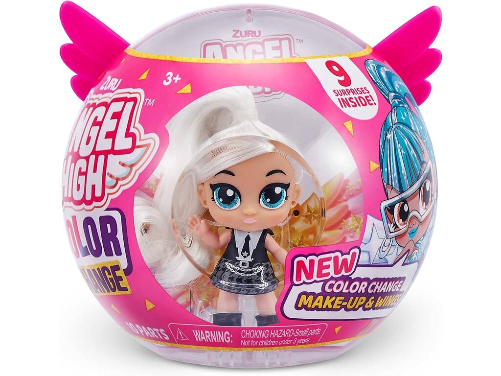 Poupée Angel High Color Change avec Surprises Bandai ZU9717
