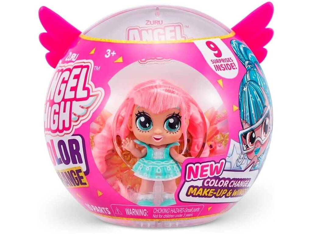Poupée Angel High Color Change avec Surprises Bandai ZU9717