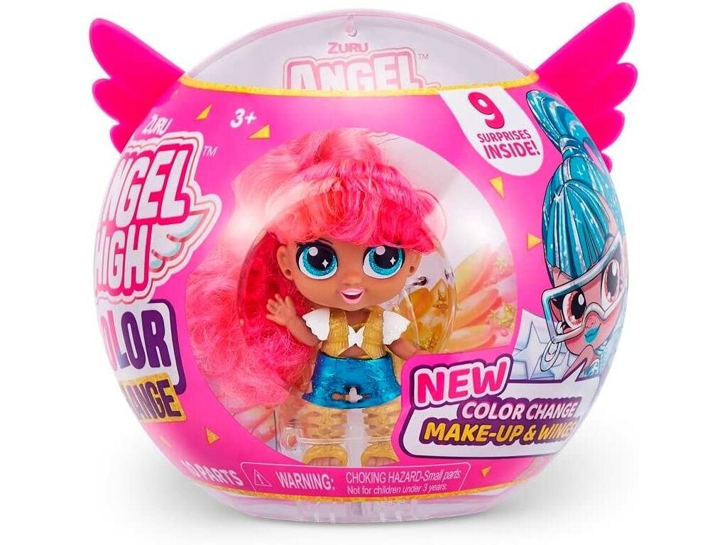 Poupée Angel High Color Change avec Surprises Bandai ZU9717