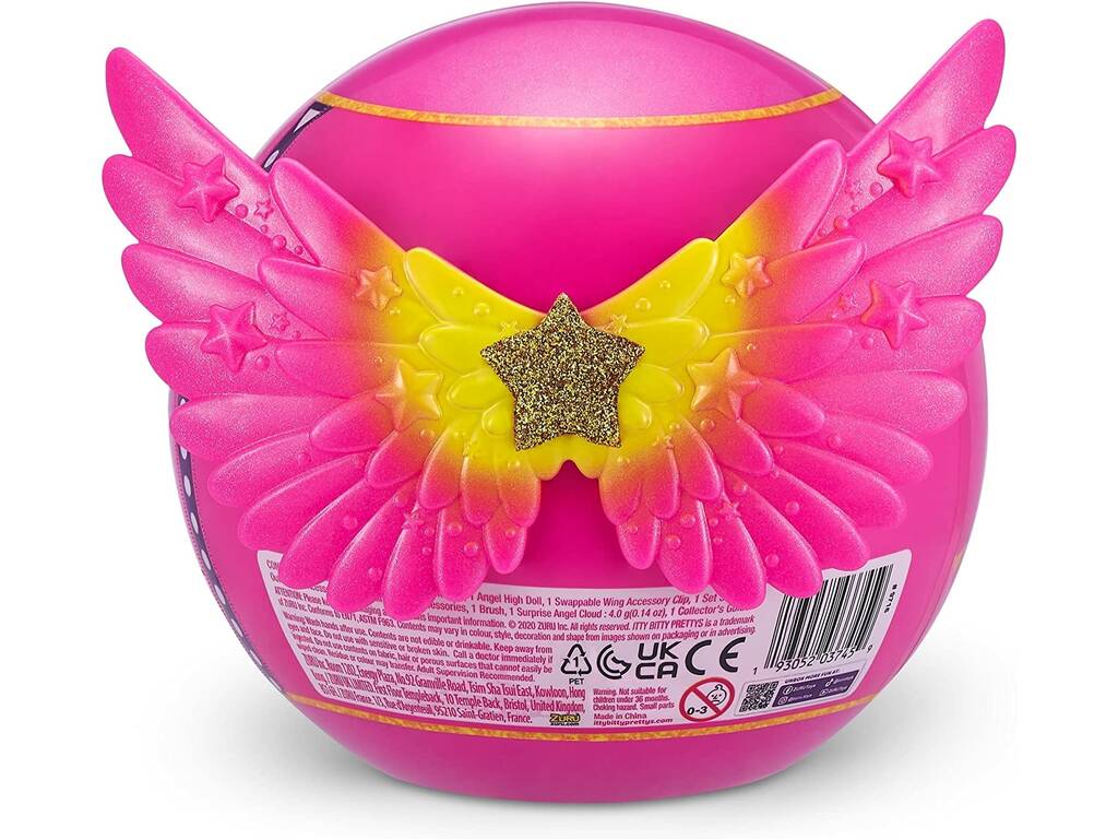 Poupée Angel High Color Change avec Surprises Bandai ZU9717