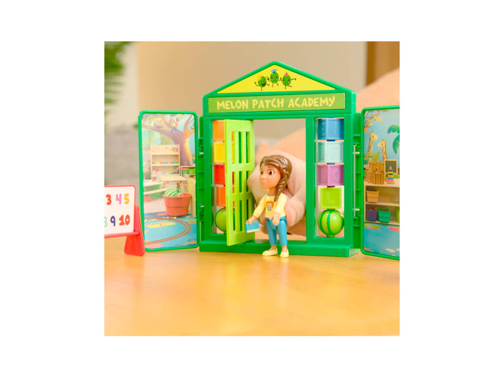 Cocomelon Playset Andiamo a scuola con figure Bandai WT0067