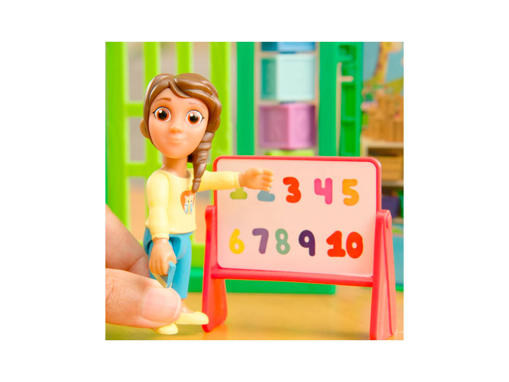 Cocomelon Playset Andiamo a scuola con figure Bandai WT0067