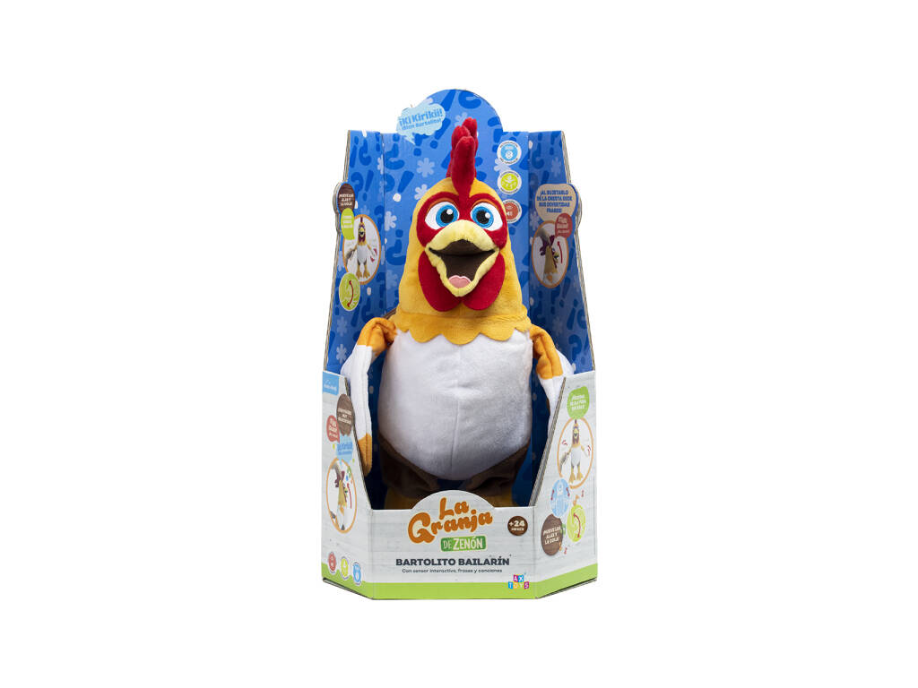 Peluche Zeno's Farm Dancing Bartolito Bandai 84970