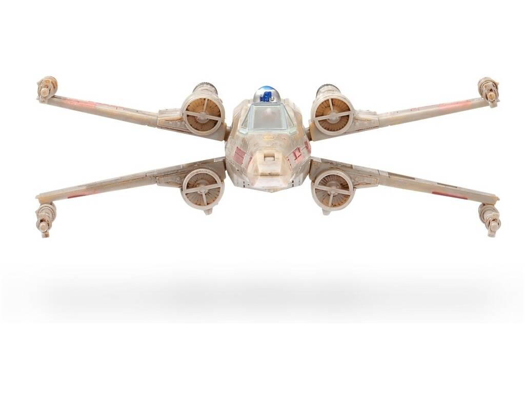 Star Wars Micro Galaxy Squadron X-Wing con Figura di Luke Skaywalker e R2-D2 Bizak 62610015