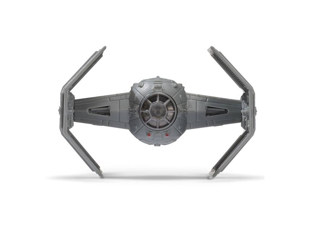 Star Wars Micro Galaxy Squadron Tie Advanced con Figura Darth Vader Jazwares 62610016
